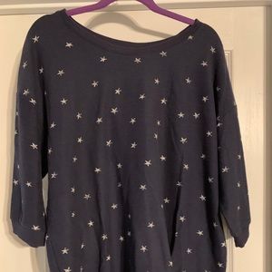 Navy blue women’s sweater